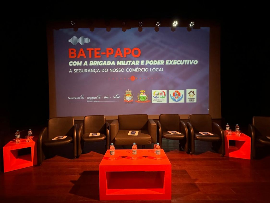 Bate-papo com a Brigada Militar 30º BPM e Poder Executivo.