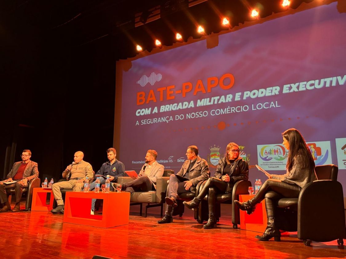 Bate-papo com a Brigada Militar 30º BPM e Poder Executivo.