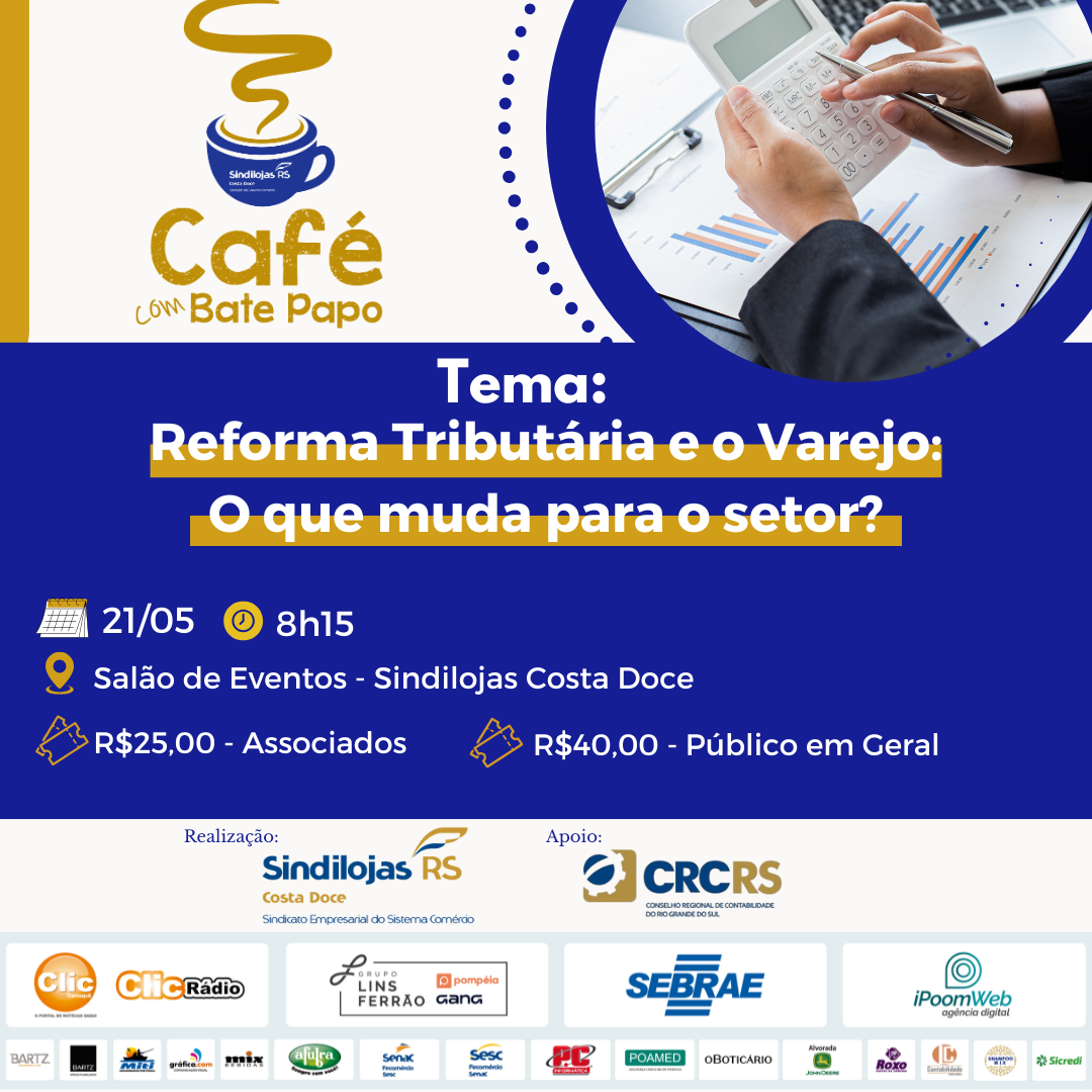 📢 Vem aí mais uma edição do Café com Bate-Papo!
