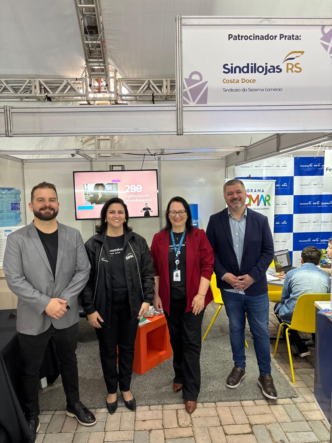 Sindilojas Costa Doce marca presença na Expo Varejo Costa Doce 2025