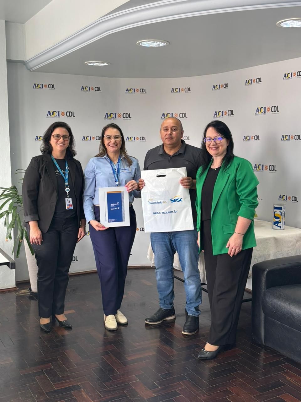 Trijuntos reafirmam parceria com ACI/CDL de São Lourenço do Sul para o Festival de Inverno Lourenciano 2026