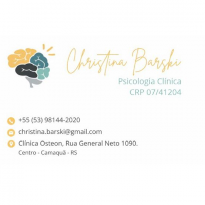 Christina Barski - Psicologia Clínica 