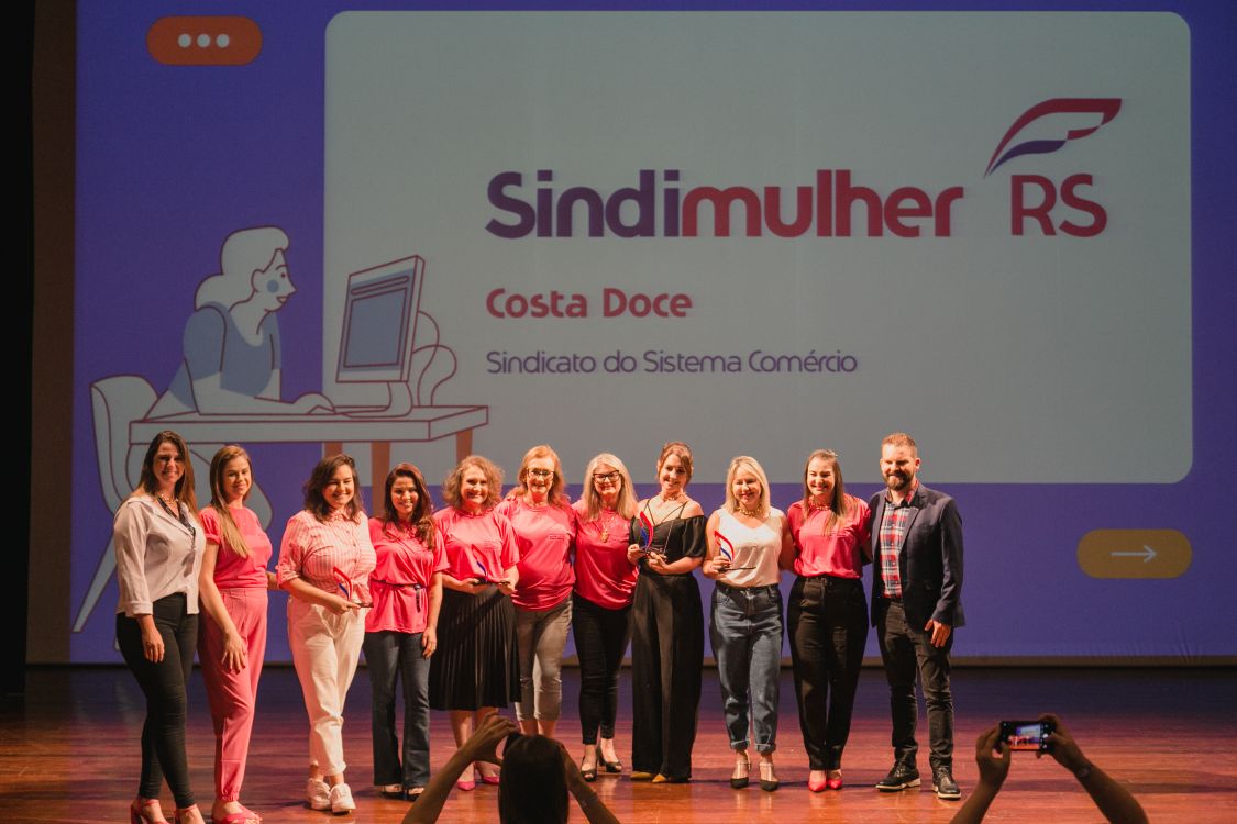 SINDIMULHER: Prêmio Reconhece e palestra com Cris Vieira 