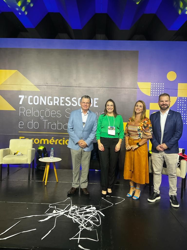 Representantes do Sindilojas Costa Doce participa do 7° Congresso de Relações Sindicais e do Trabalho