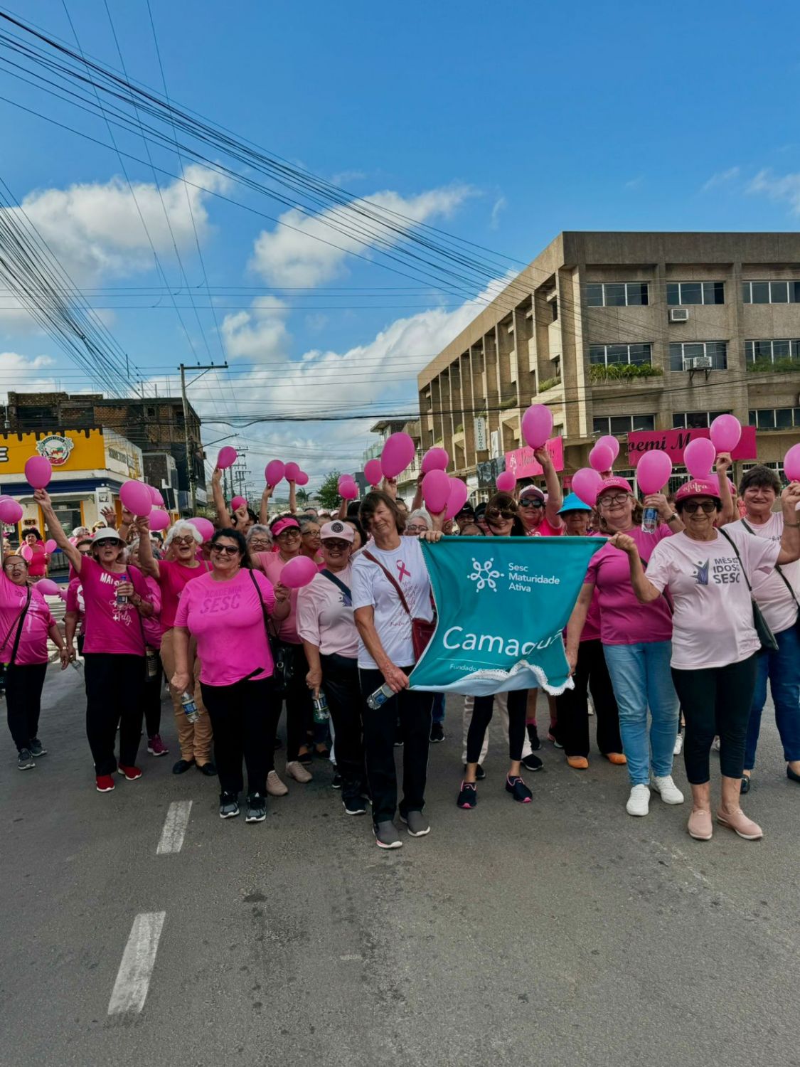 Outubro Rosa em Camaquã: União e Conscientização no Combate ao Câncer de Mama