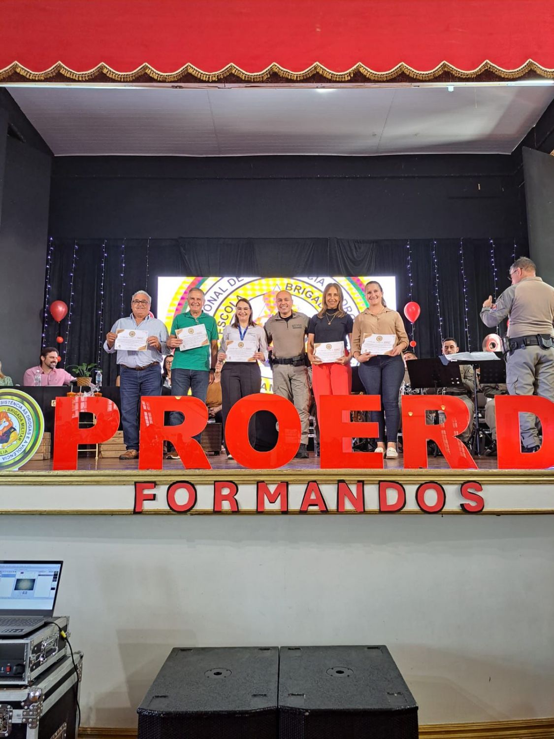 Solenidade de Formatura Programa Educacional de Resistência às Drogas e à Violência (Proerd)