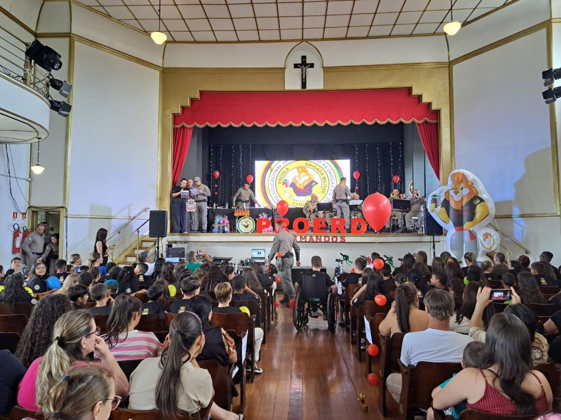 Solenidade de Formatura Programa Educacional de Resistência às Drogas e à Violência (Proerd)