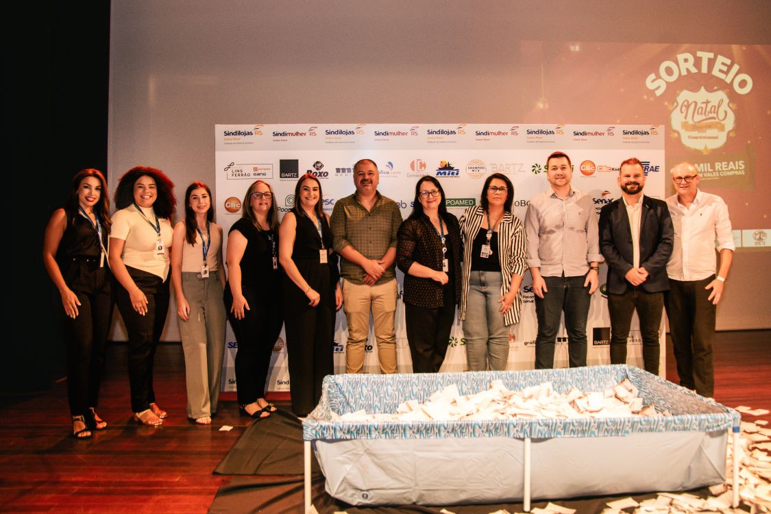 Sindilojas Costa Doce realiza sorteio da Promoção Natal Parceiro 2025
