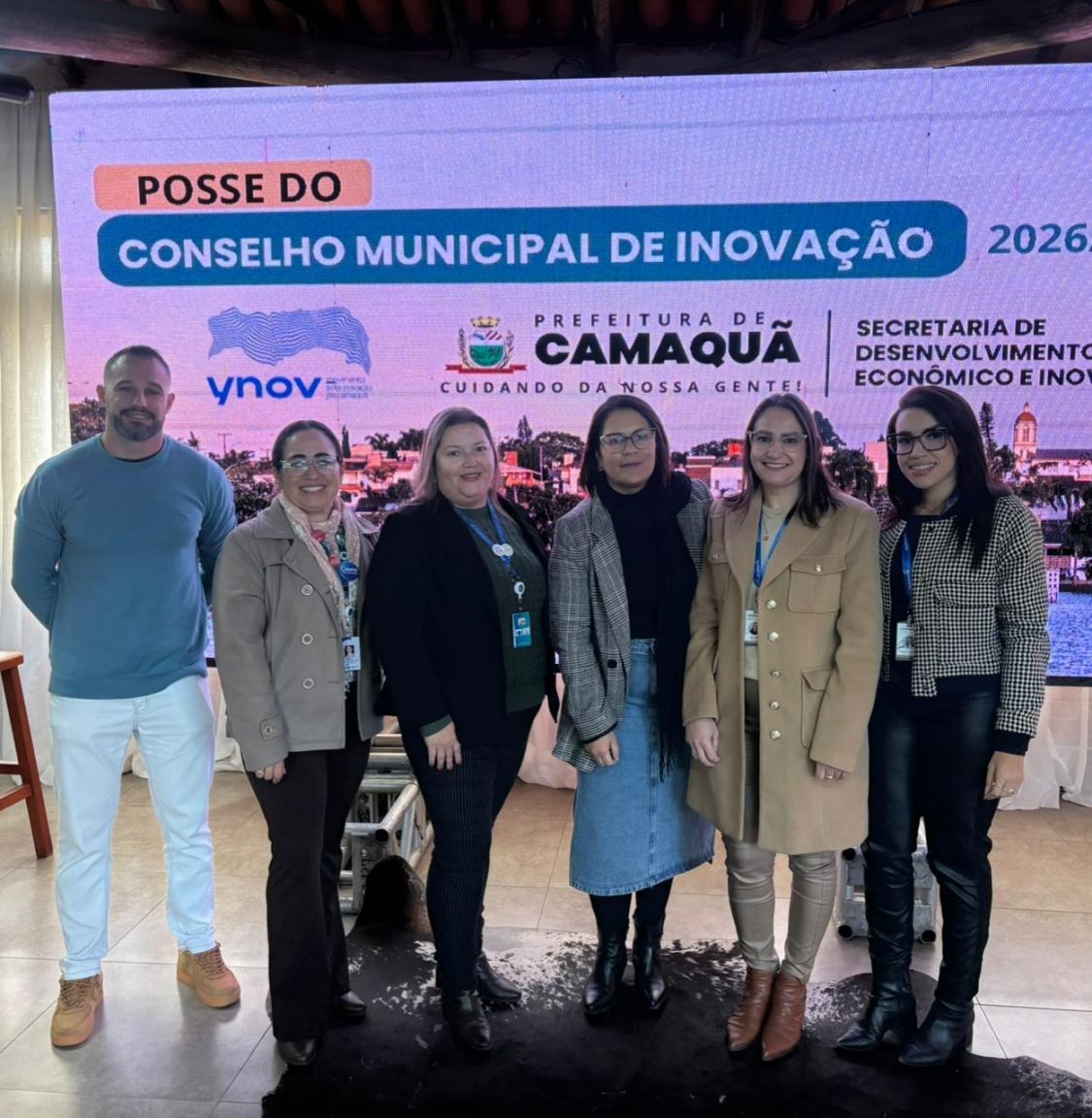 Sindilojas Costa Doce participa da posse dos conselheiros do Conselho Municipal de Inovação
