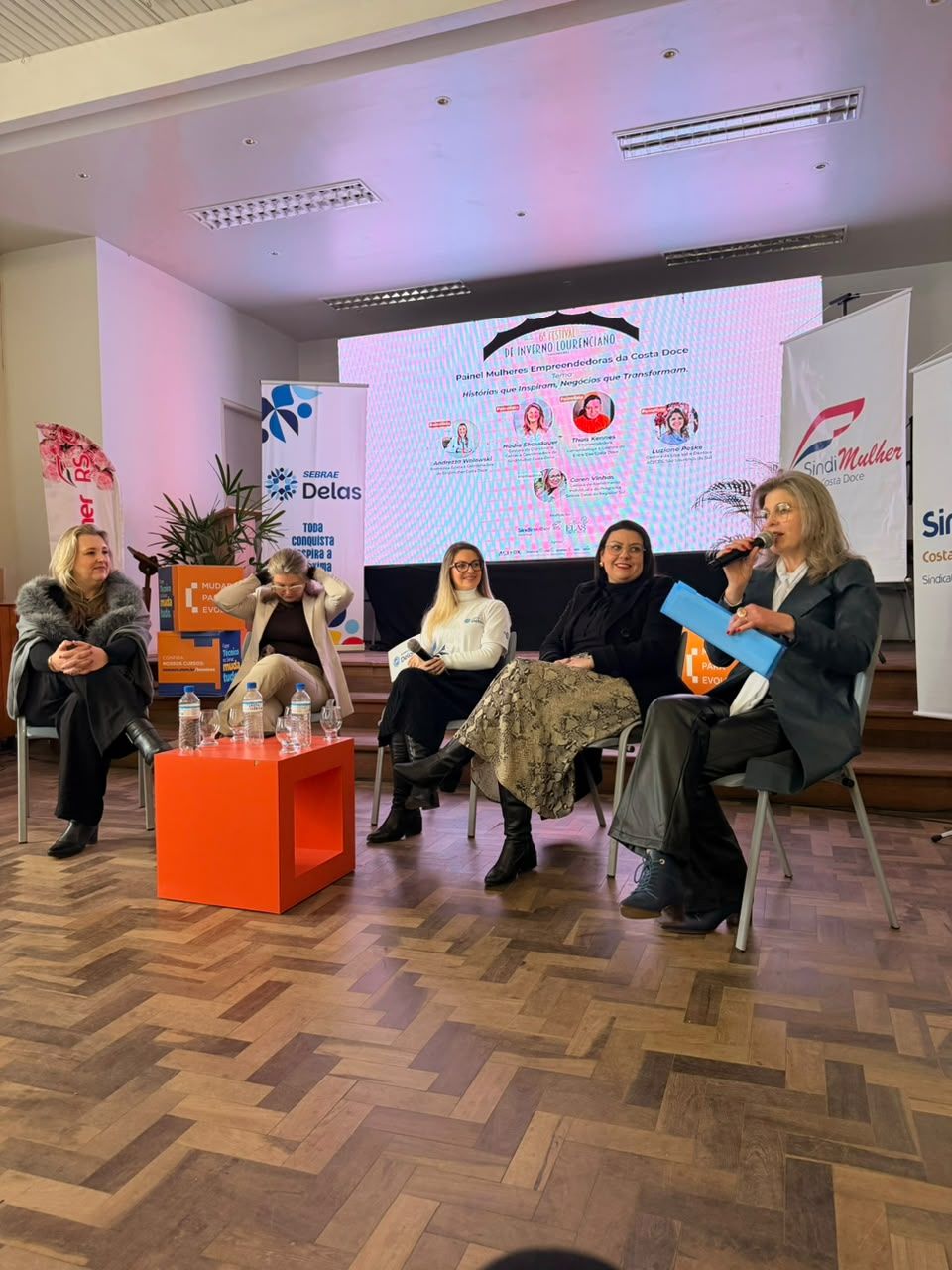 Painel Mulheres Empreendedoras da Costa Doce reúne histórias e inspirações no Festival de Inverno Lourenciano